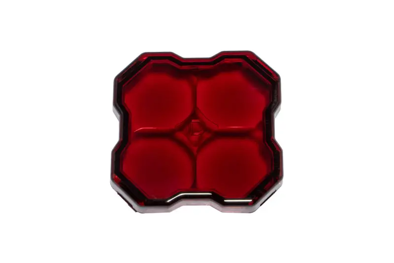 Diode Dynamics Stage Series Rock Lights - Red Clear Lens 1
