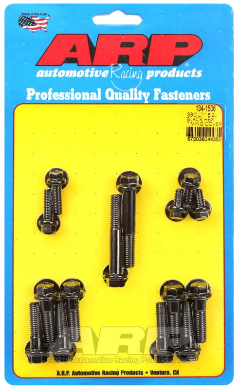 Arp Sbc Lt1 6.2L Hex Timing Cover Bolt Kit 1