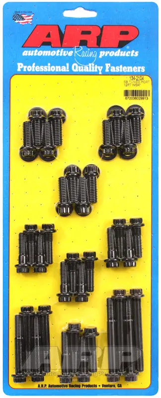 Arp Sbc Tuned Port Intake Manifold Bolt Kit - 12Pt Imbk 1