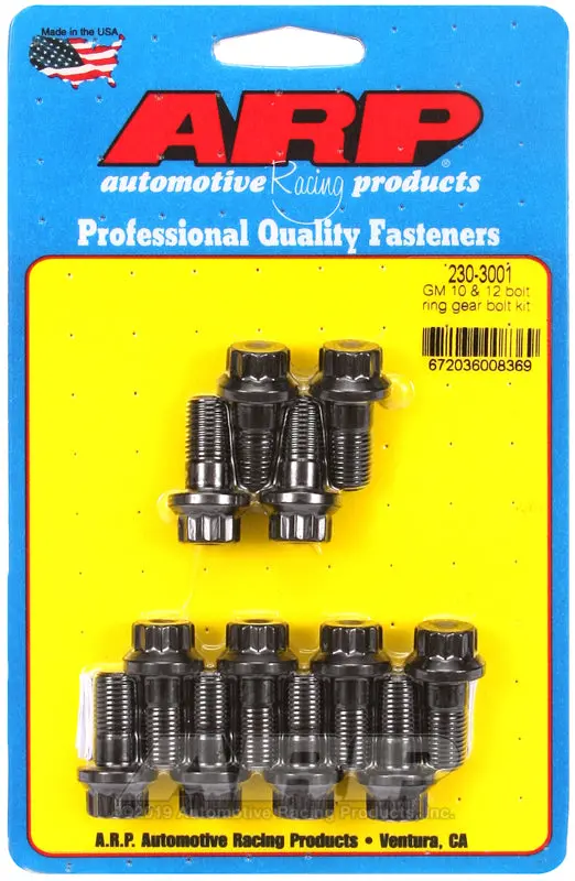 Arp Gm 10 And 12 Bolt Ring Gear Bolt Kit 1
