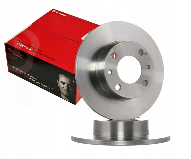 Brembo Premium Oe-Style Rear Brake Rotors – Compatible With Ford Escort, Mazda Miata, And 323 Models (1990–2003) 1