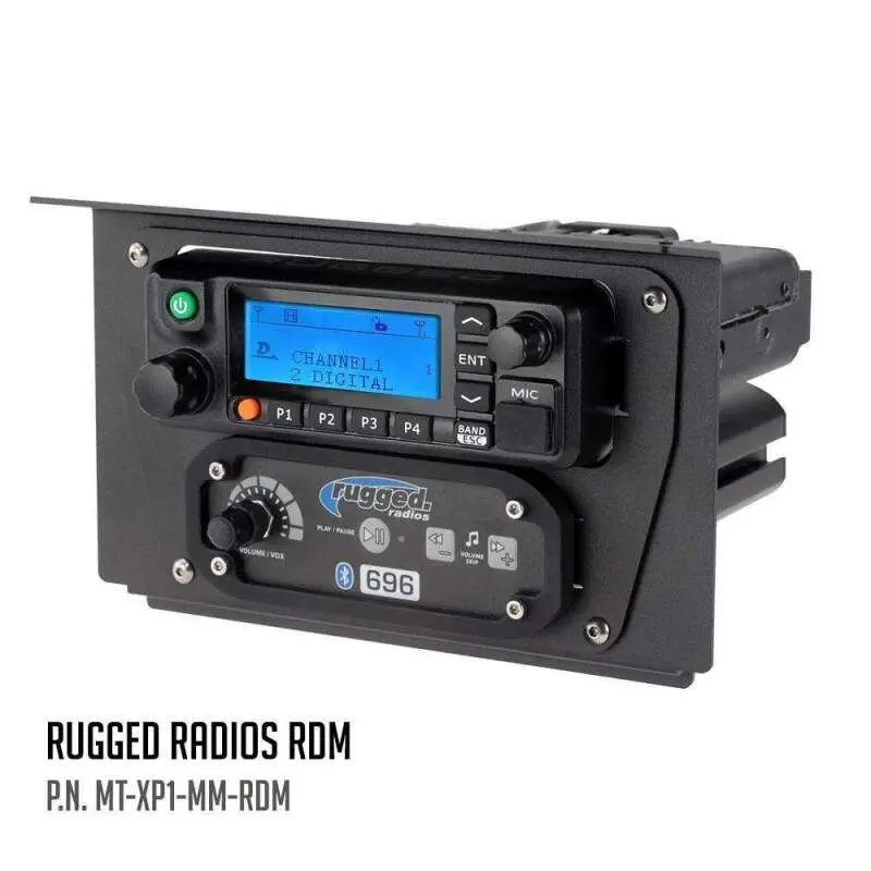 Rugged Radios Polaris Xp1 Mount Kit For M1 / G1 / Rm60 / Gmr45 Radio And Rugged Intercom Icom F5021 1