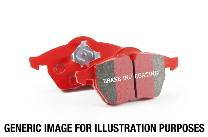Ebc Redstuff High-Performance Brake Pads – Front Axle Set For 2017–2018 Audi Rs3 1