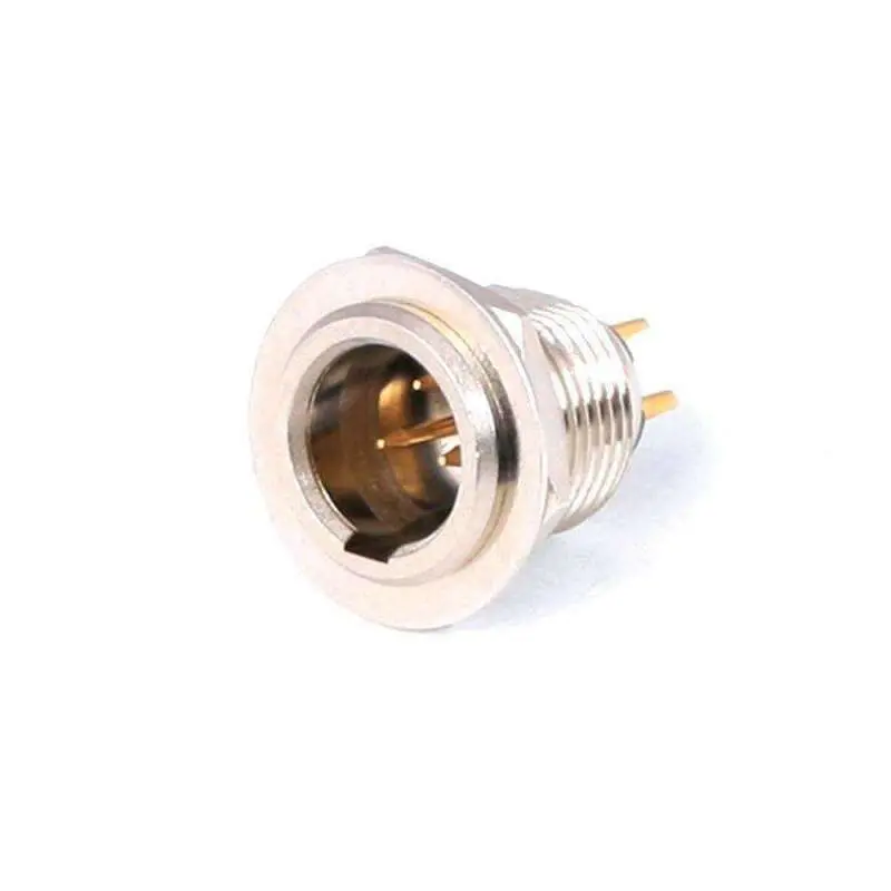 Rugged Radios 3-Pin Panel Mount Mini Xlr Connector Tb3m 1