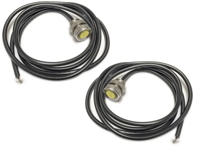Artec Industries (2-Pack) - Led Bolt Light - 3 Watt Cool White Stainless Steel 11Mm Silver 1