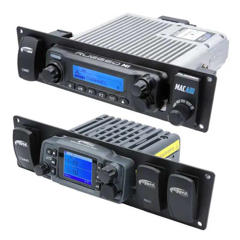Rugged Radios Yamaha Wolverine Rmax Mount - Mobile Radio And Rocker Switches M1 / G1 / Rm60 / Gmr45 1