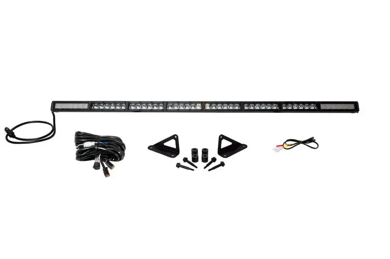 Diode Dynamics 18-21 Jeep Jl Wrangler/Gladiator Ss50 Hood Led Light Bar Kit - White Combo 1