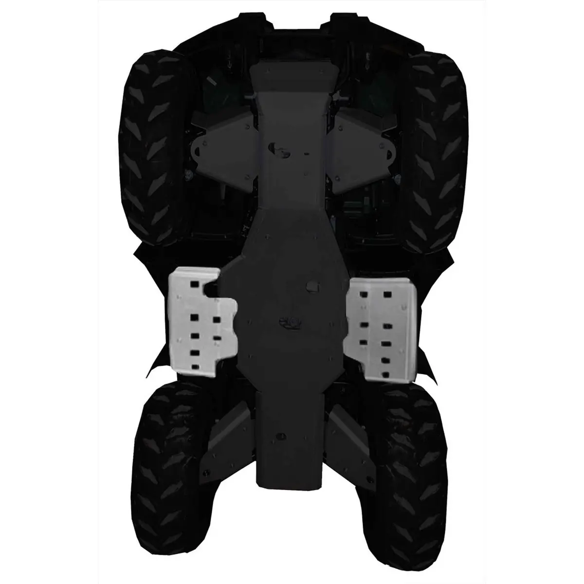 Floorboard Skid Plate Set  |  Yamaha Grizzly 450 1