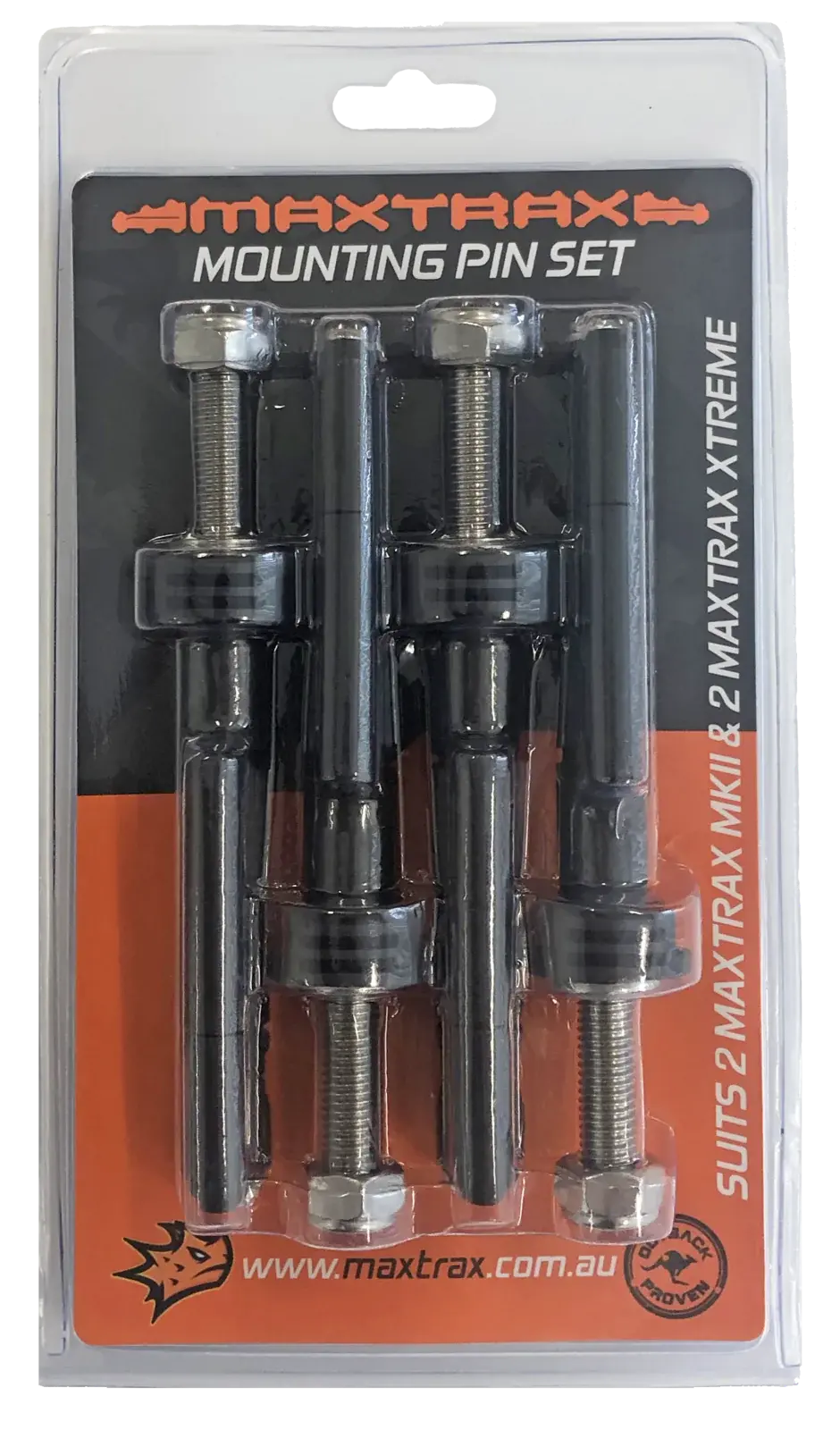 Maxtrax Mounting Pin Set - Mkii Recovery Tracks - 17Mm 1