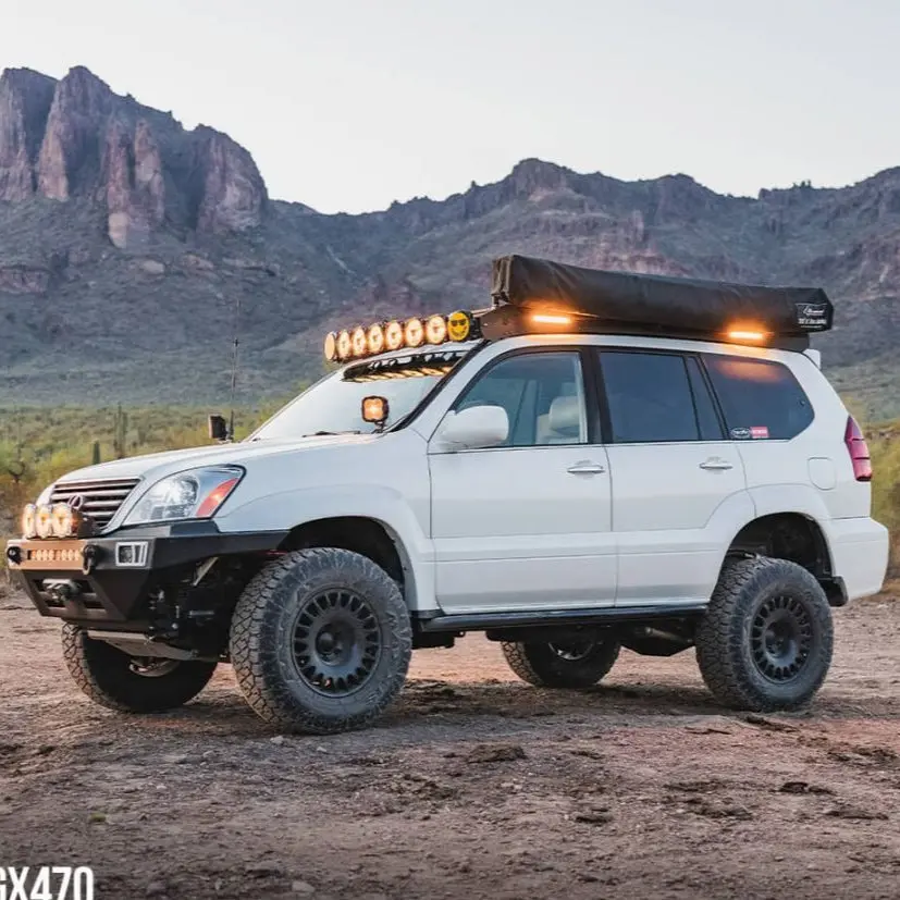 Kc Hilites 03-09 Lexus Gx470/Toyota Lc 120 Platform One Roof Rack 1