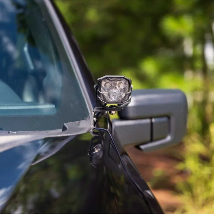 4B A-Pillar Brackets: F150 (2021+) 1