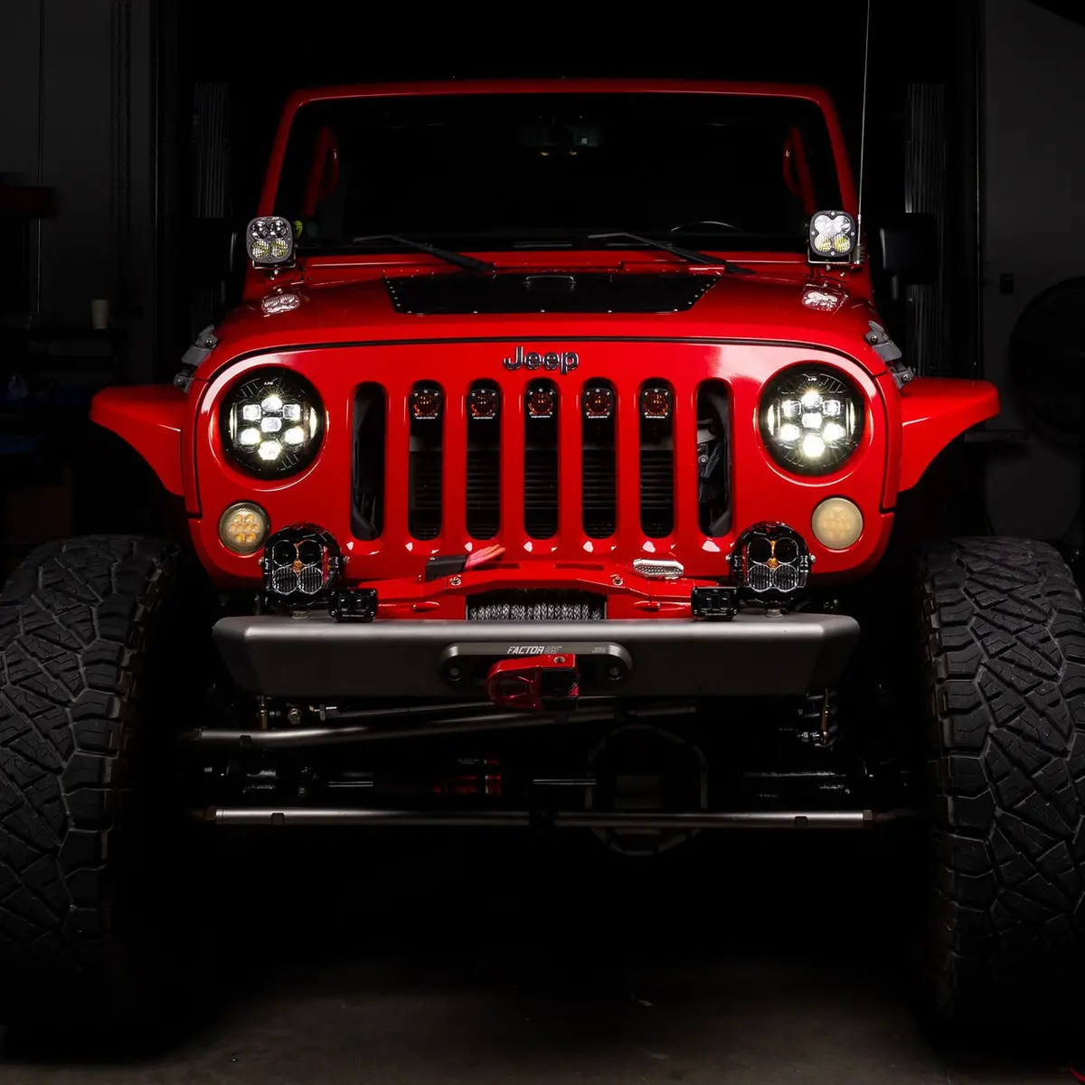 Baja Designs Dot Lp6 Led Headlight Kit - Jeep 2007-2018 Wrangler Jk 1