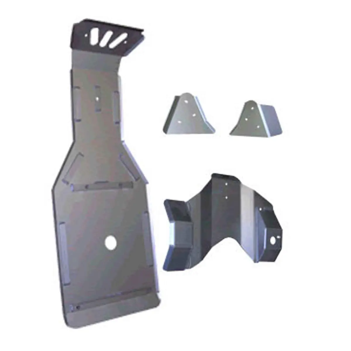 Complete Skid Plate Set  |  Kawasaki Prairie 400 1