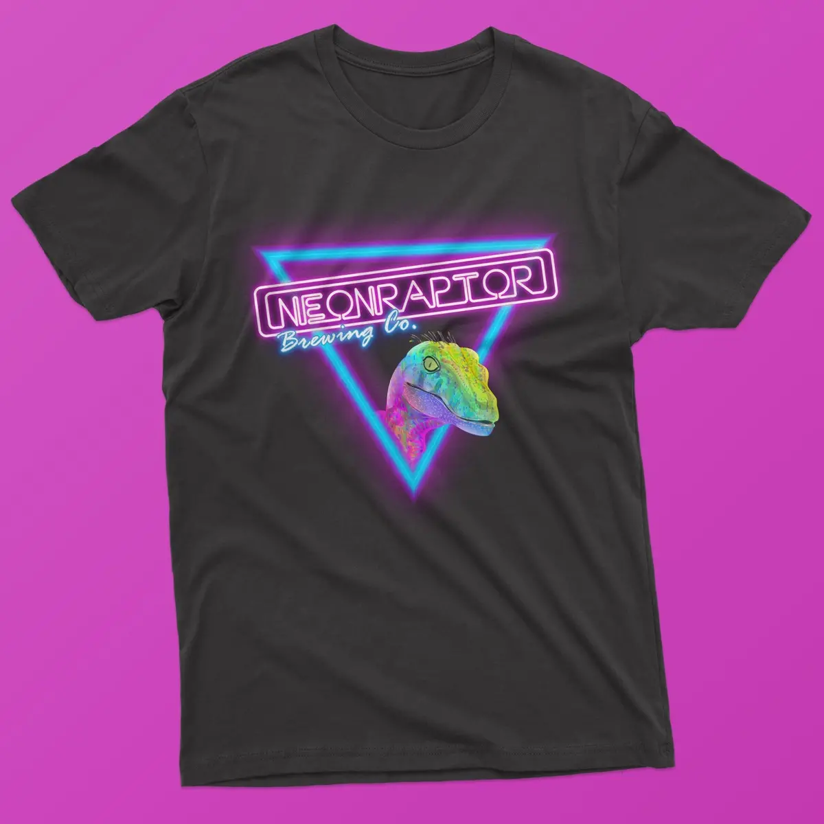 Unisex Neon Logo T-Shirt 1