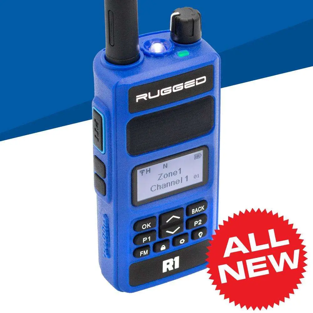Rugged R1 Business Band Handheld - Digital And Analog - R1 1