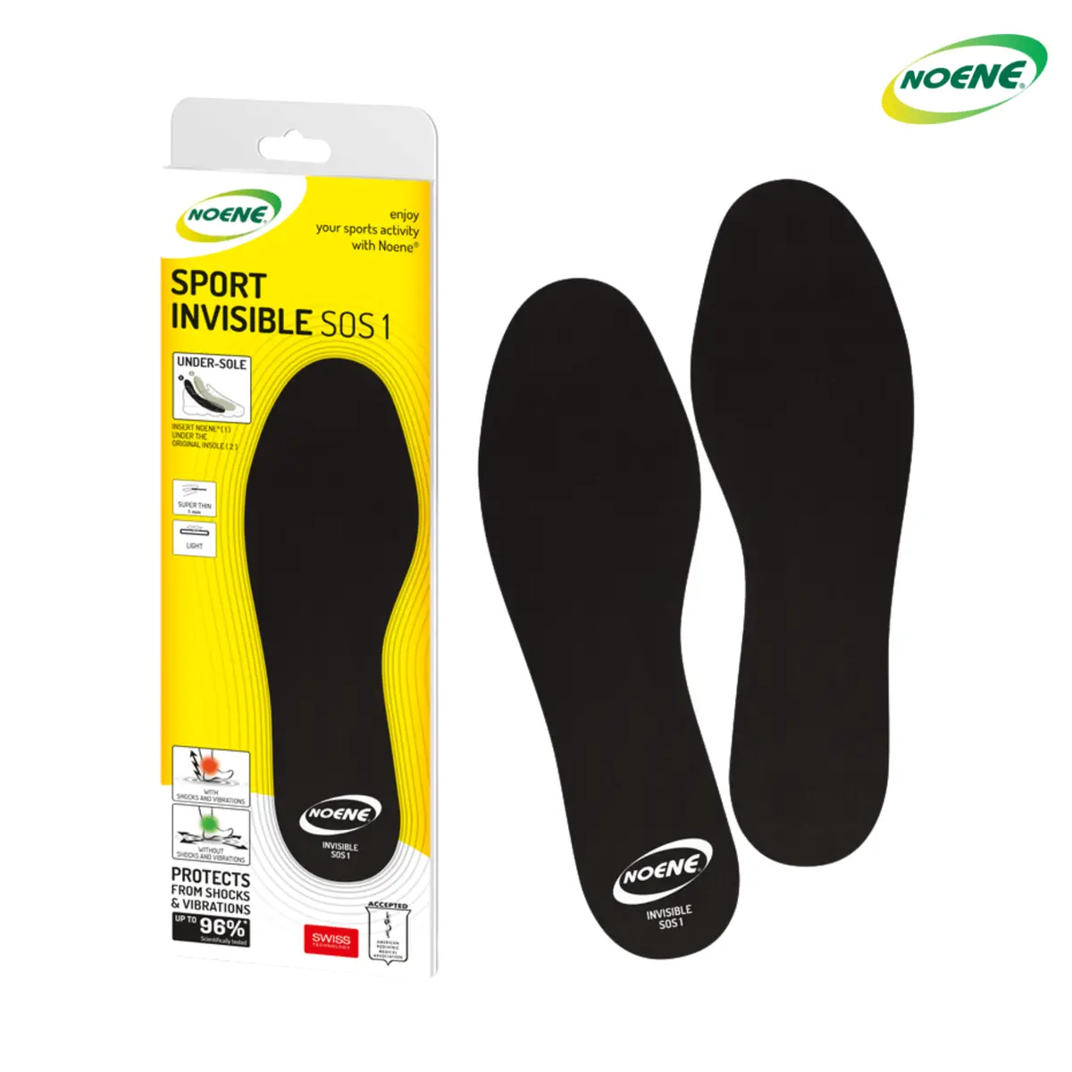 Noene Sport Invisible Sos 1 | Sport Soles 1