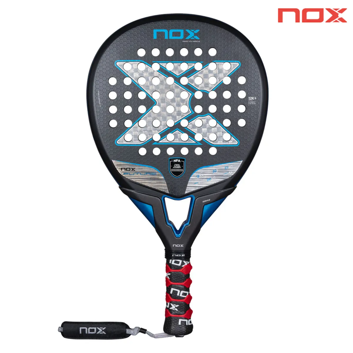 Nox Future Hybrid 12K Alum | Padel Racket 1