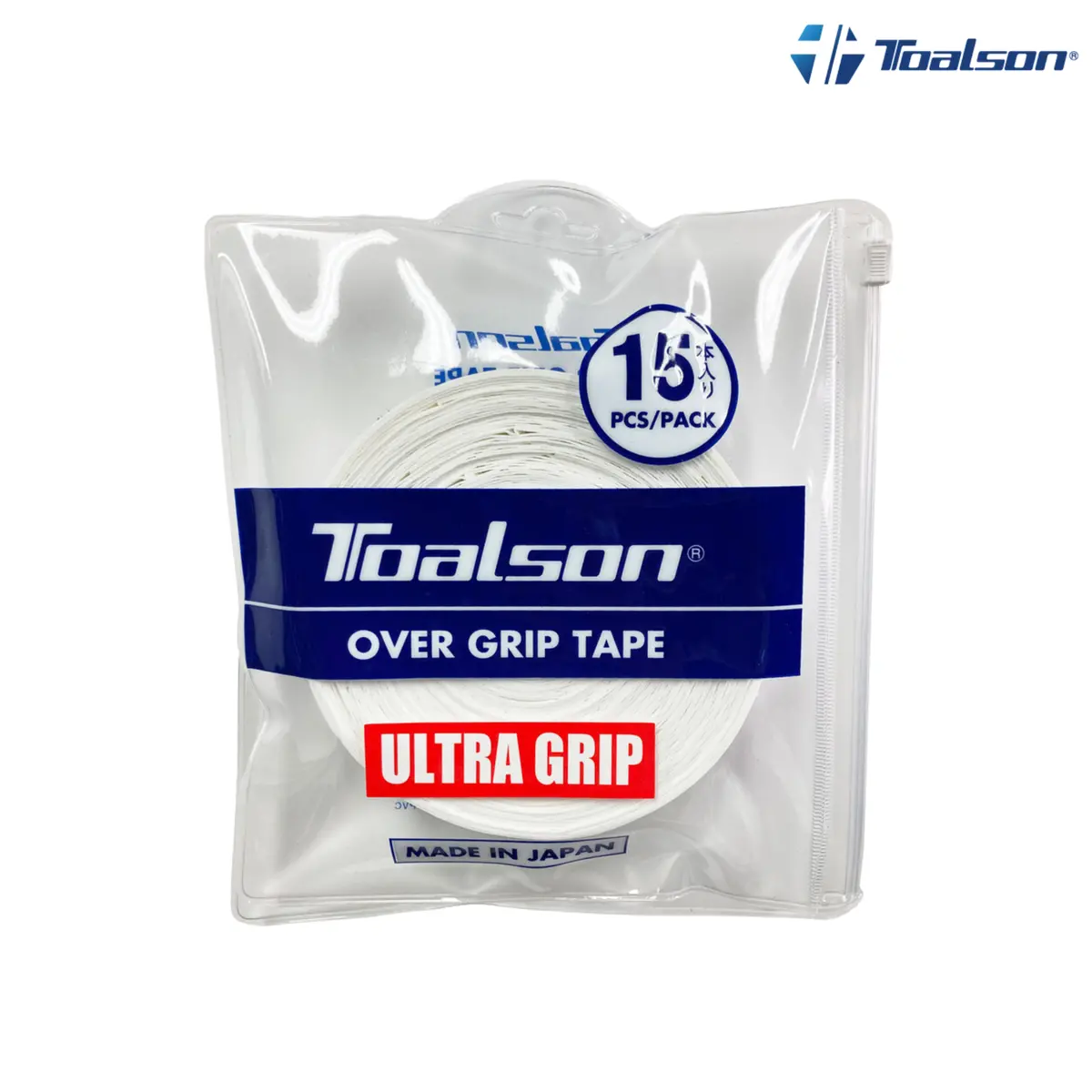 Toalson Ultra Over Grip White / Black  15 Pcs | Padel Grips 2