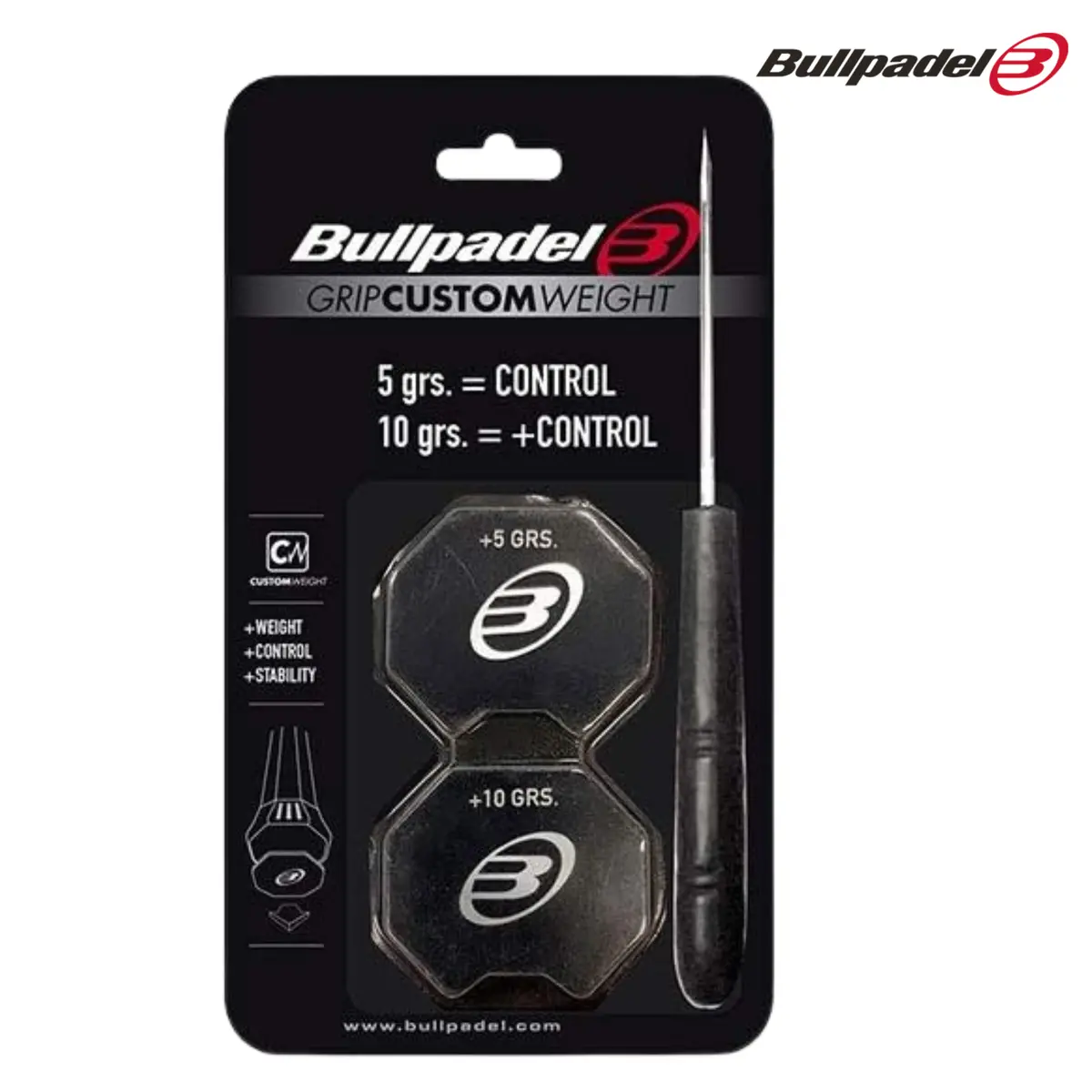 Bullpadel Grip Custom Weight 1