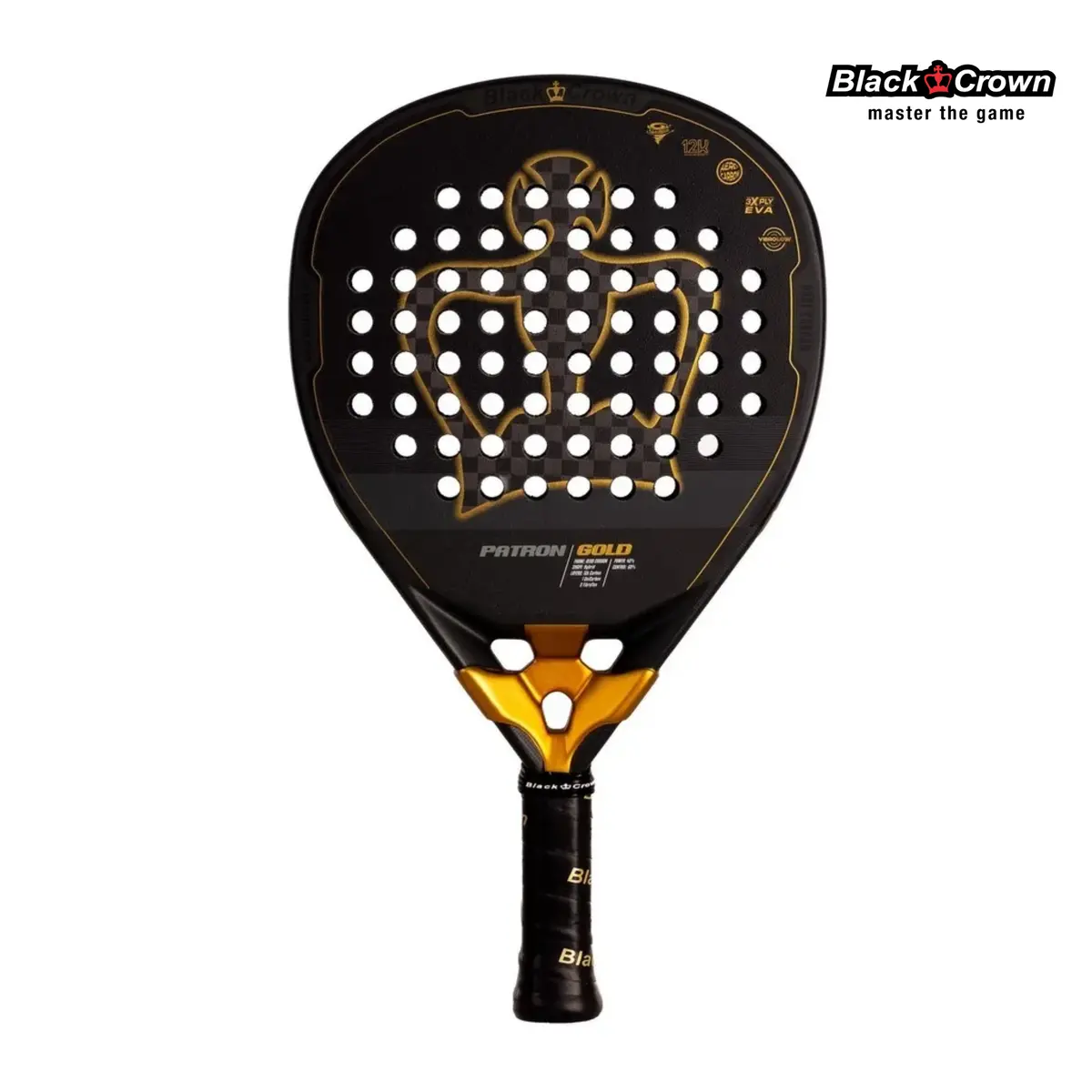 Black Crown Patron Gold | Padel Racket 1