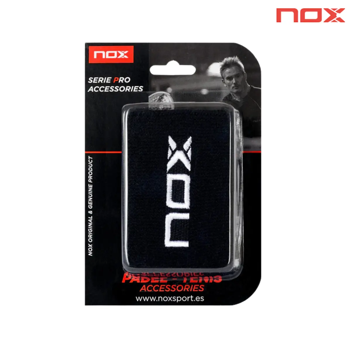 Nox Wristband Black 2Pcs 1
