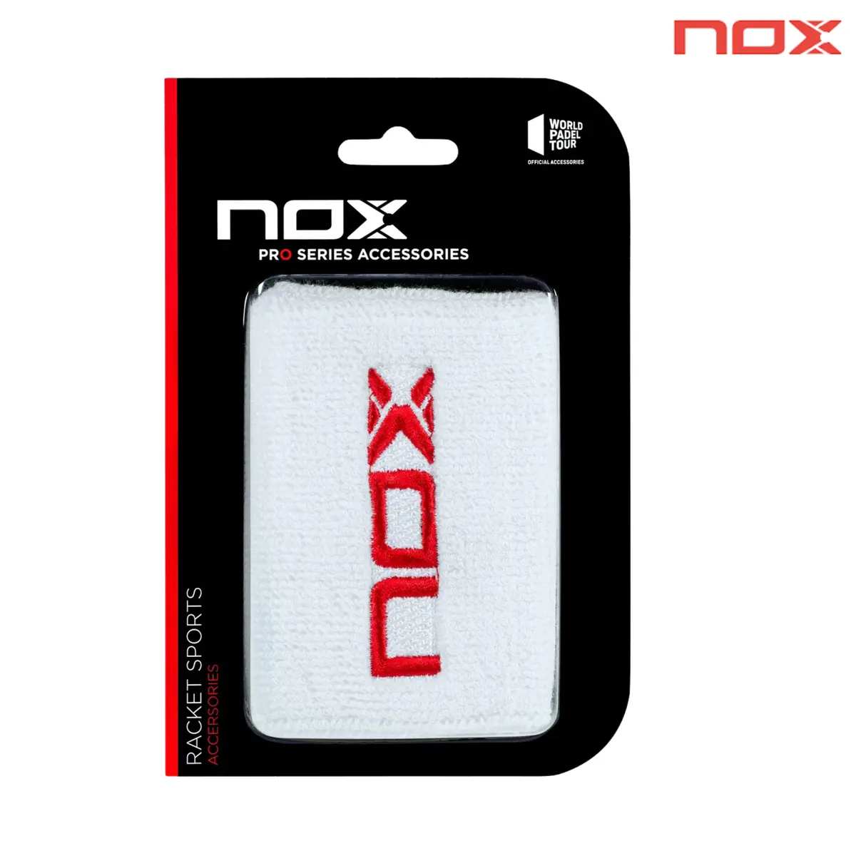 Nox Wristband White 2 Pcs 1