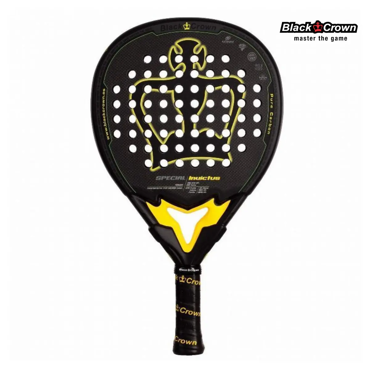 Black Crown Special Invictus | Padel Racket 1