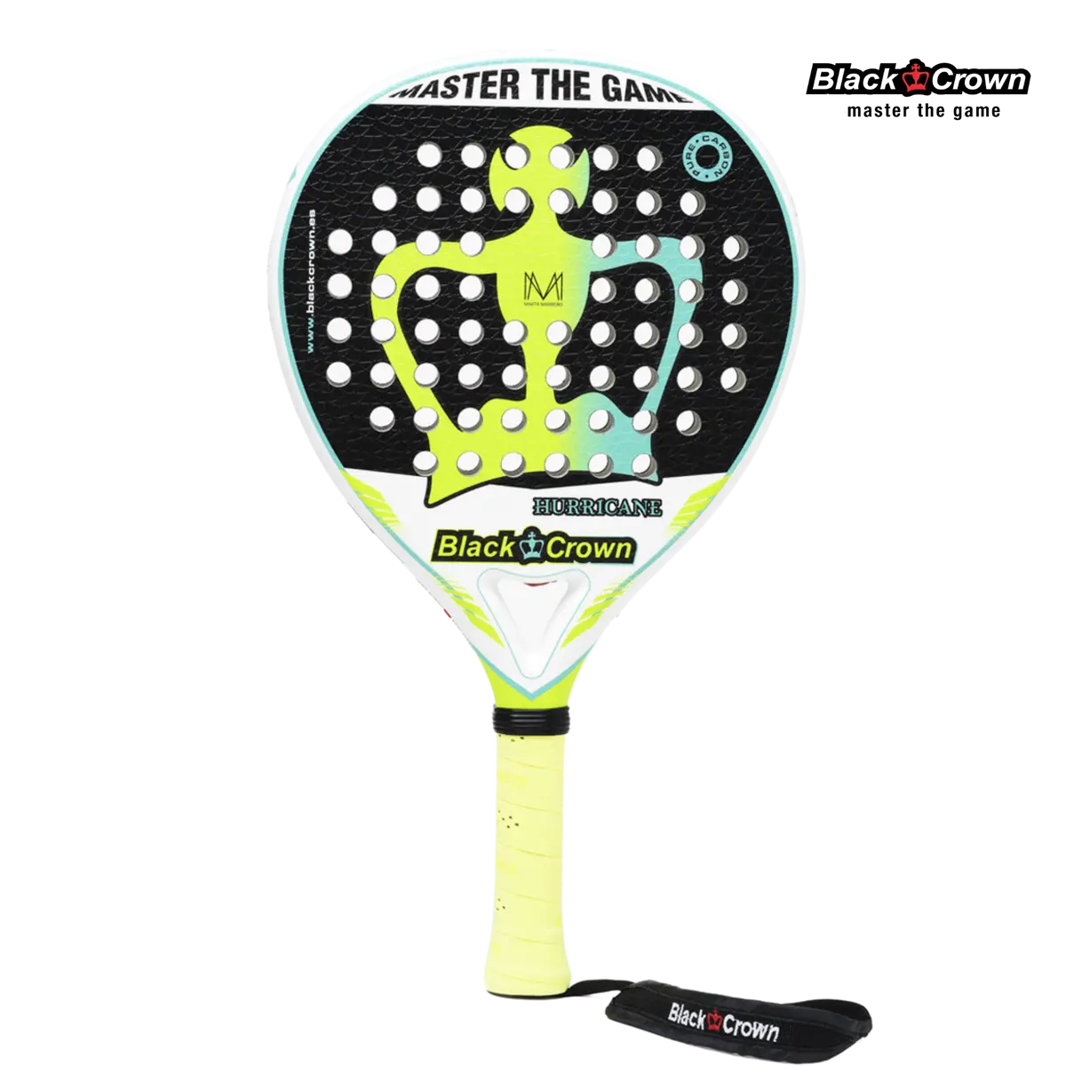 Black Crown Hurricane | Padel Racket 1