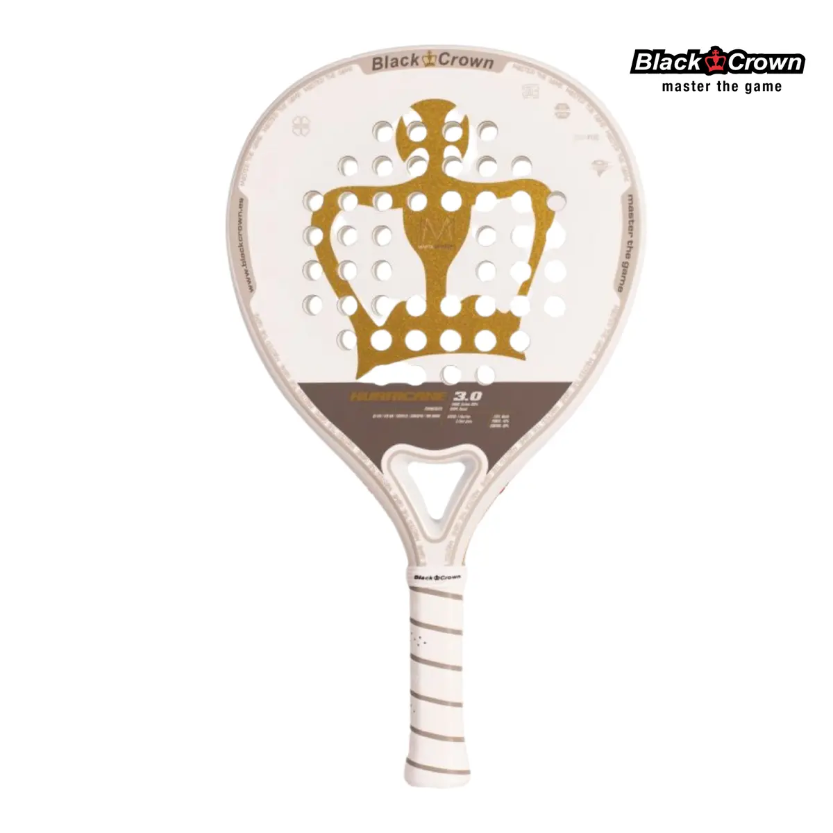 Black Crown Hurricane 3.0 | Padel Racket 1