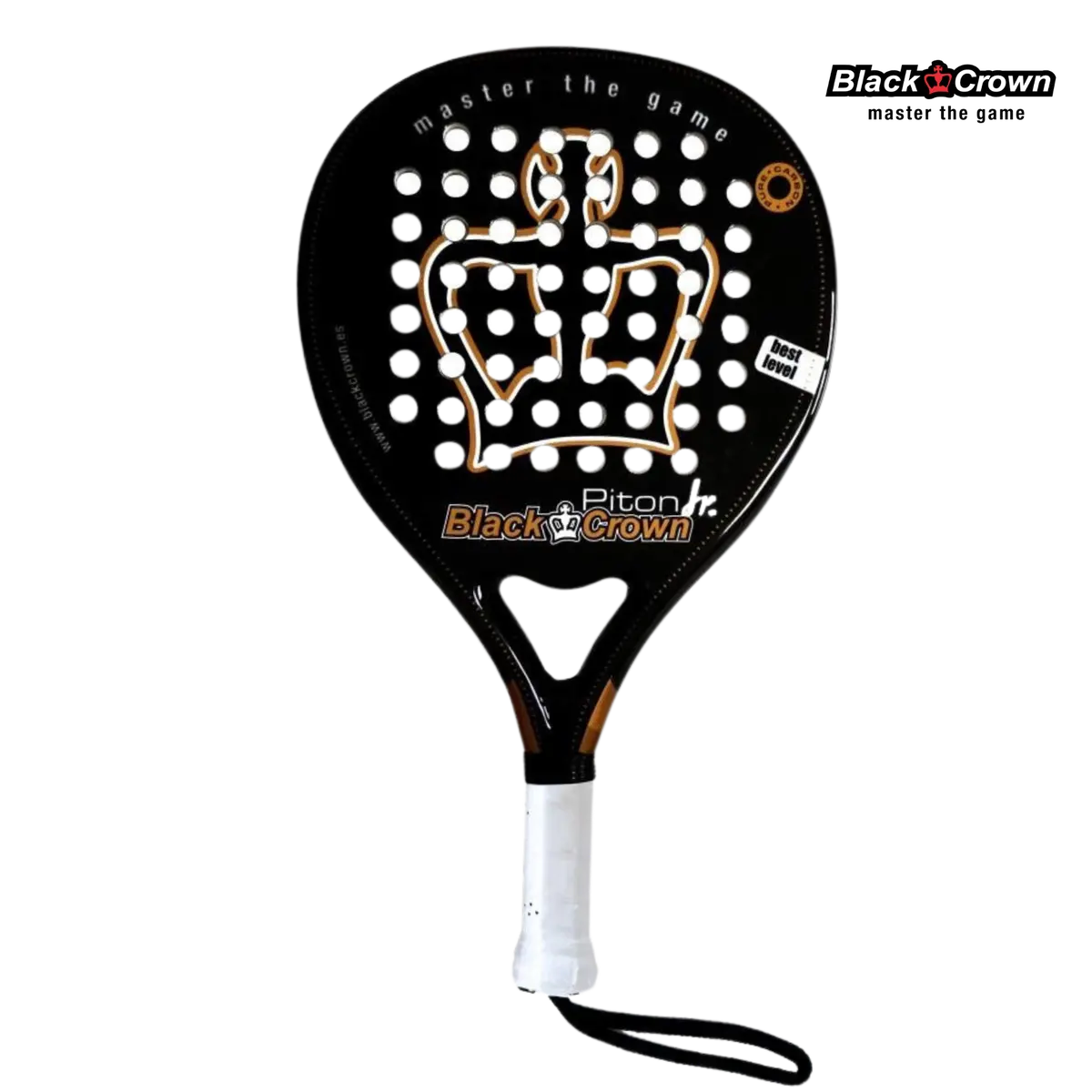 Black Crown Piton Junior | Padel Racket 1