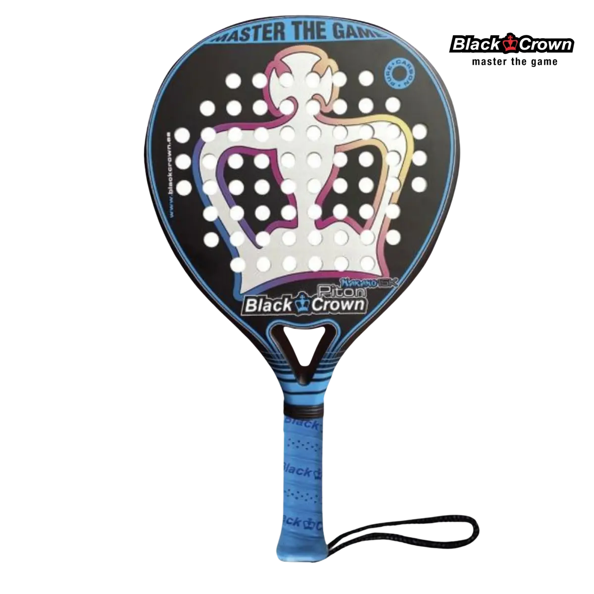 Black Crown Piton Nakano 15K | Padel Racket 1