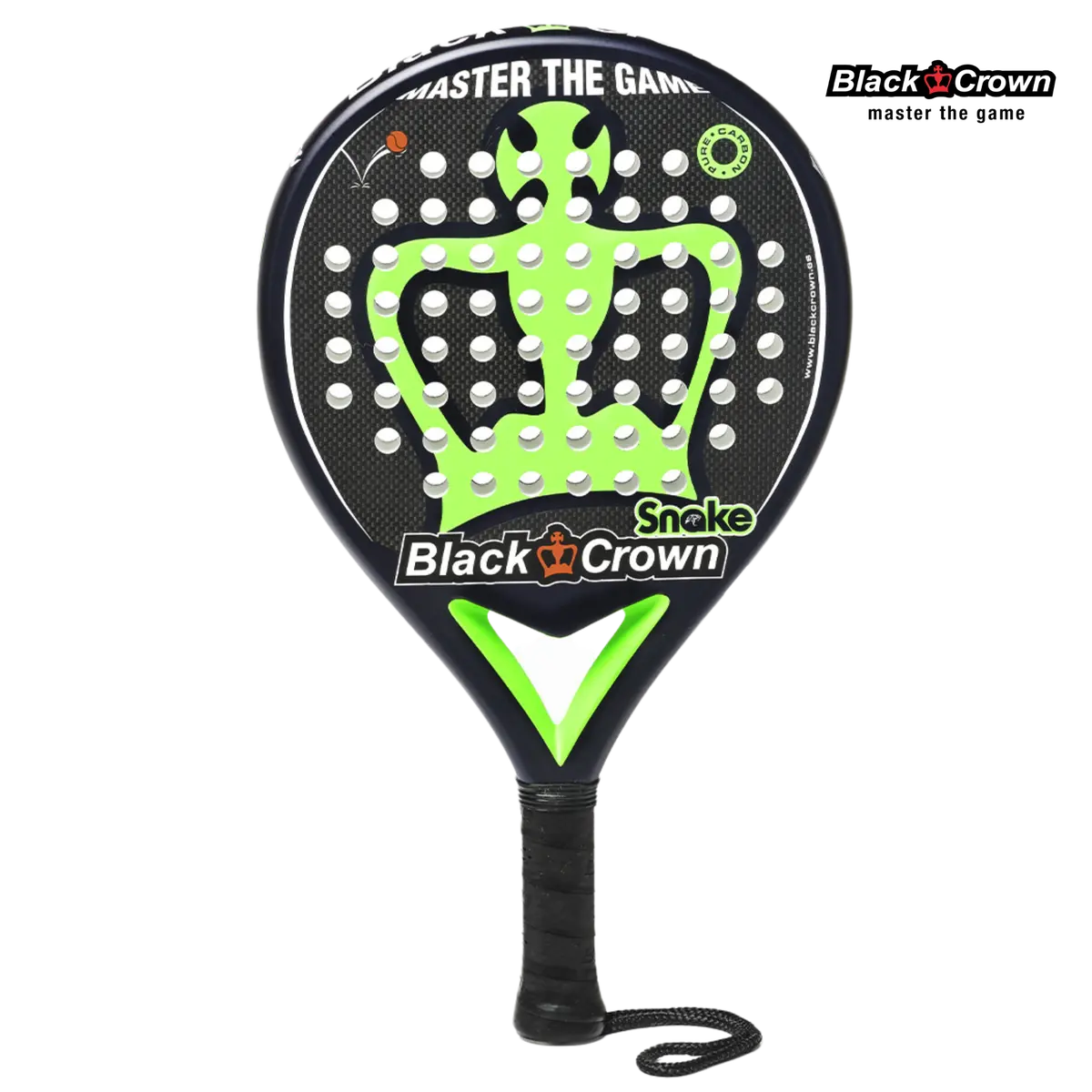 Black Crown Snake | Padel Racket 1