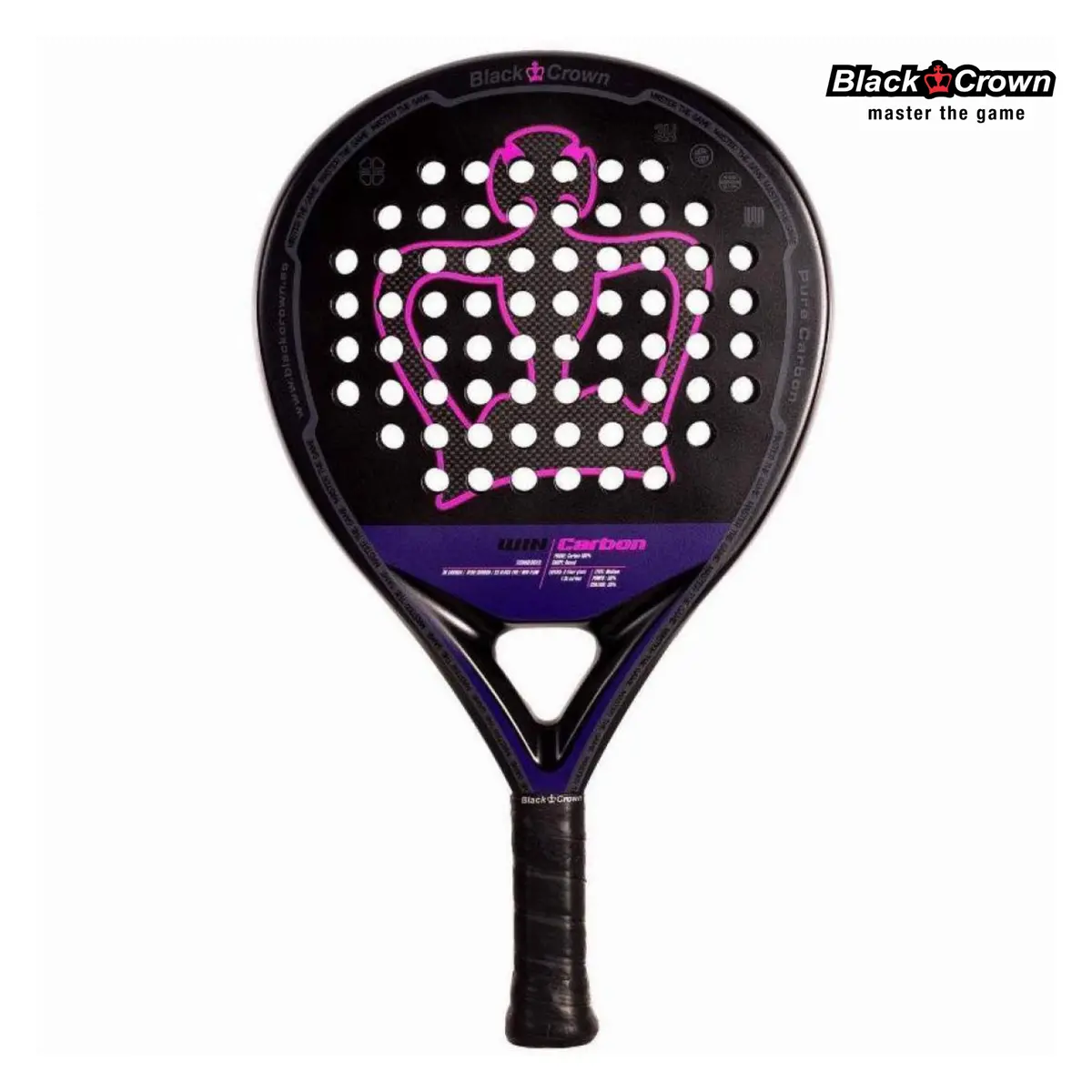 Black Crown Win Carbon | Padel Racket 1