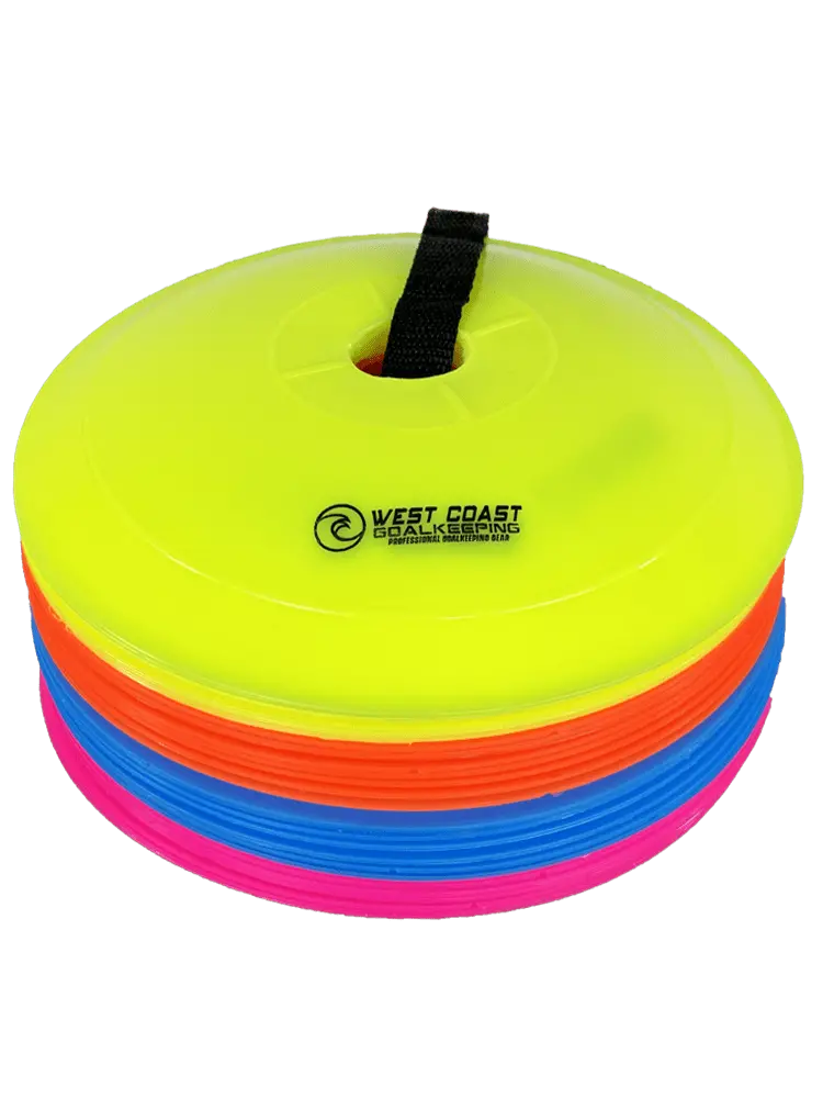 Flat Training Cones - 32 Pack 1