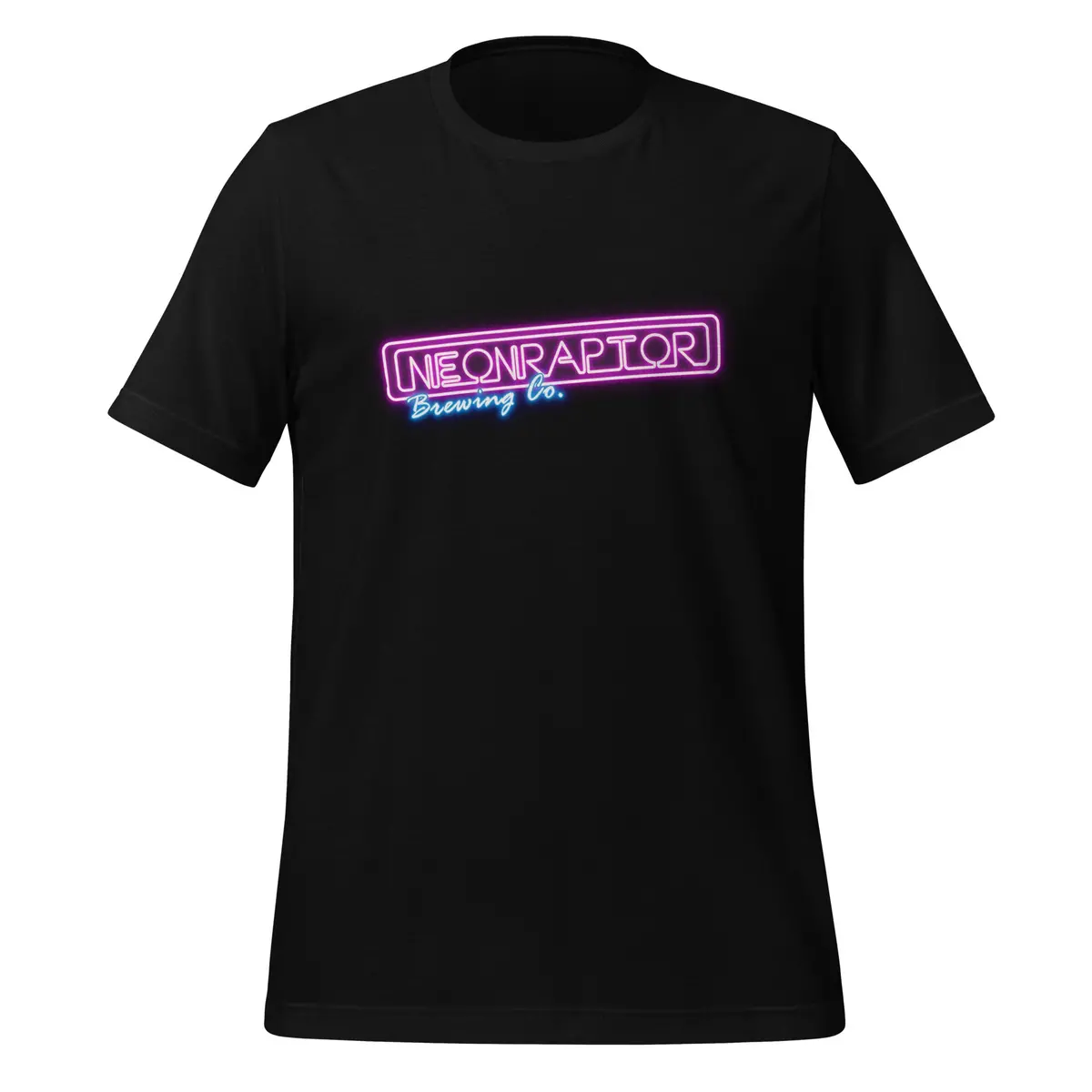 Glow-in-the-Dark Raptor Graphic T-Shirt – Unisex Fit with International Shipping