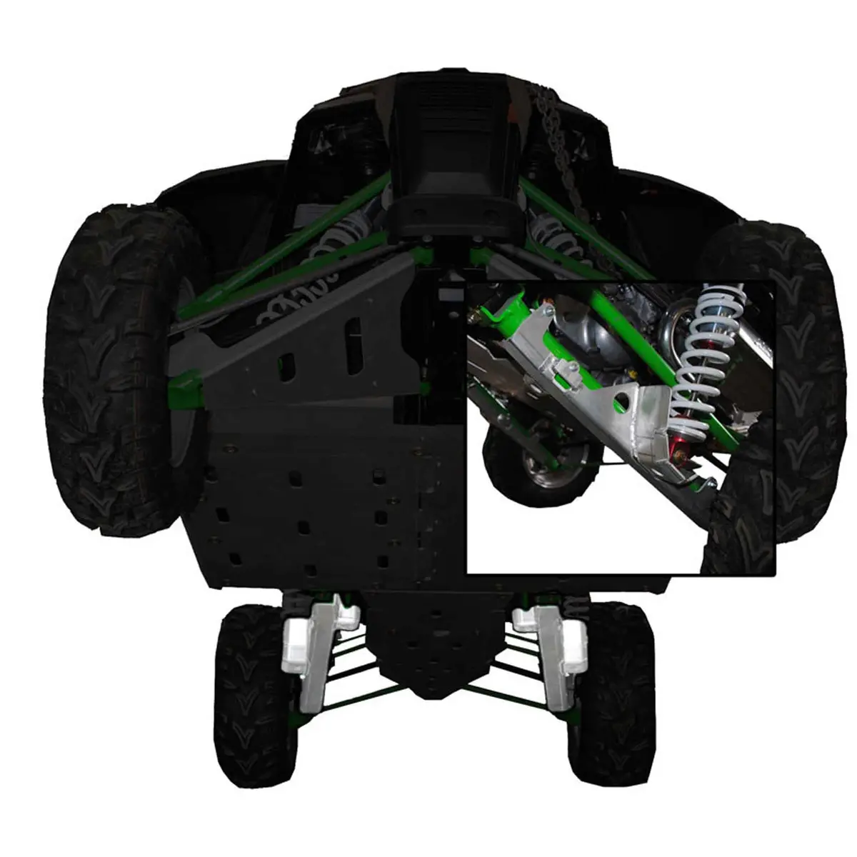 Rear Trailing Arm/Shock Guard  |  Arctic Cat Wildcat 1