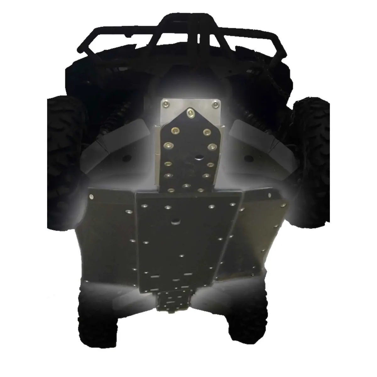 Full Frame And Floorboard Skid Plate Set  |  Yamaha Wolverine R-Spec 3