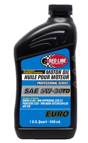 Red Line Professional Series Euro 5W-30 Full-Synthetic Diesel Motor Oil 1