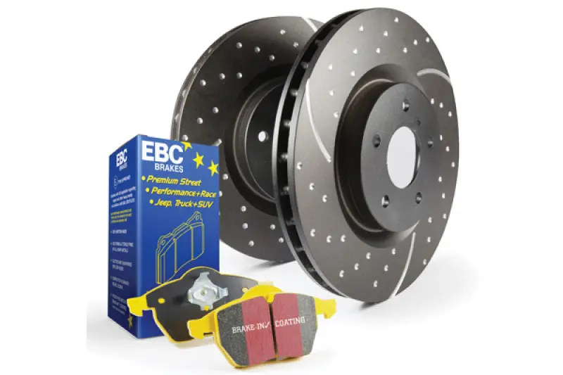 Ebc Yellowstuff Brake Pads And Gdba Rotors – Stage 5 Performance Kit 1