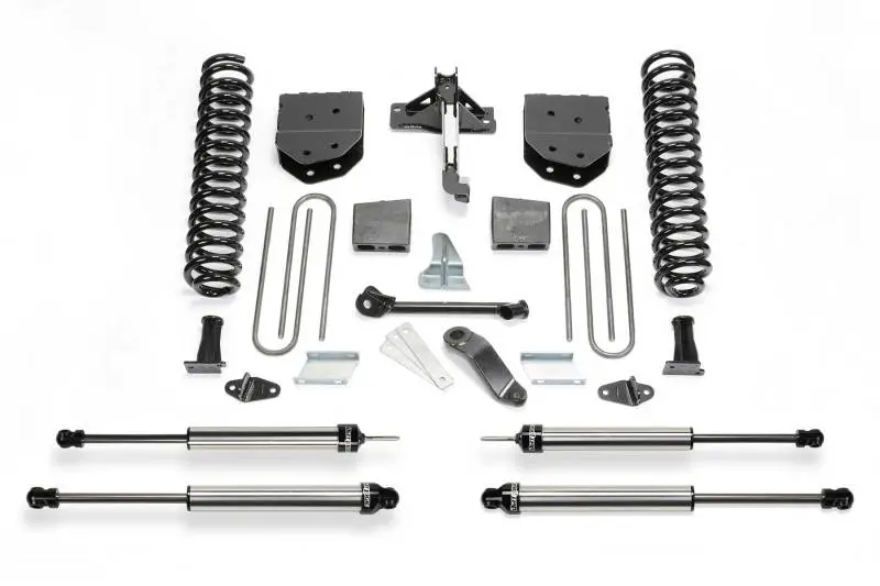 Fabtech 6-Inch Basic Lift System With Dual-Height Shocks For 2008–2016 Ford F-350/F-450 4Wd 8-Lug Trucks 1