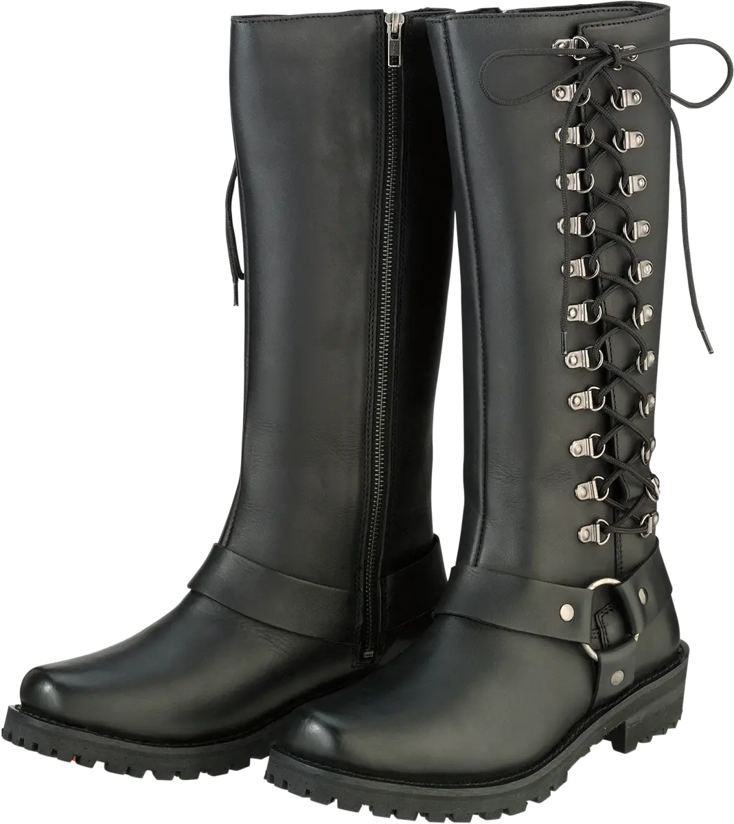 Z1R Savage Women’S Motorcycle Boots – Black, Size 7 (Sku 3403-0864) 1