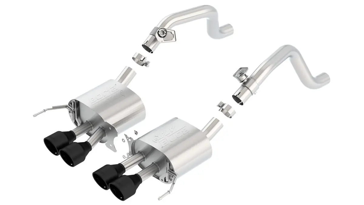 Borla Atak Axle-Back Exhaust System For 2014–2019 Chevrolet Corvette Stingray 1