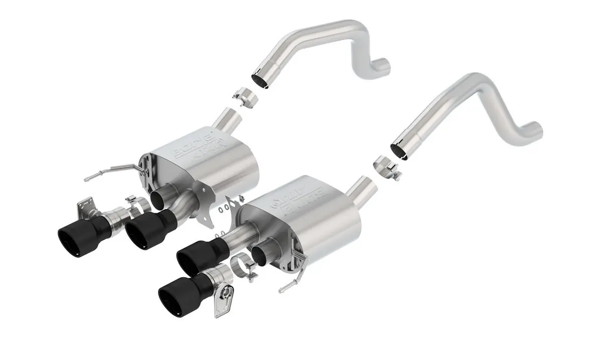 Borla Atak Axle-Back Exhaust System For 2015–2019 Chevrolet Corvette Z06 1
