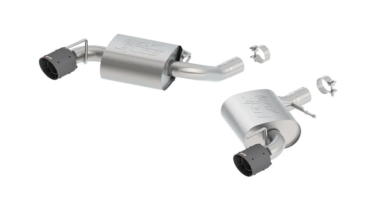 Borla Atak Axle-Back Exhaust System For 2016-21 Chevrolet Camaro Ss 1
