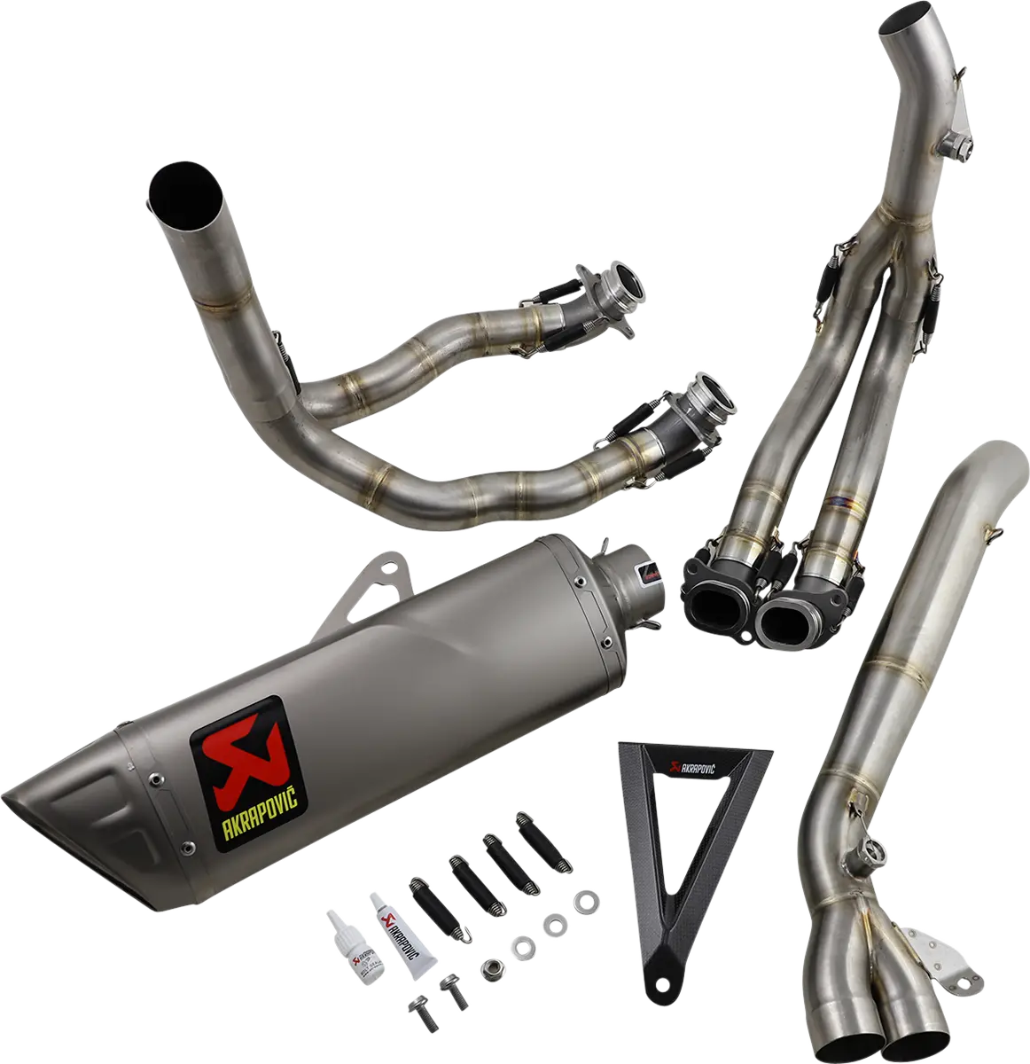 Akrapovič Race Exhaust System – Full Titanium Or Carbon-Titanium Configuration (Model #S-H10R9-Aplt) 1