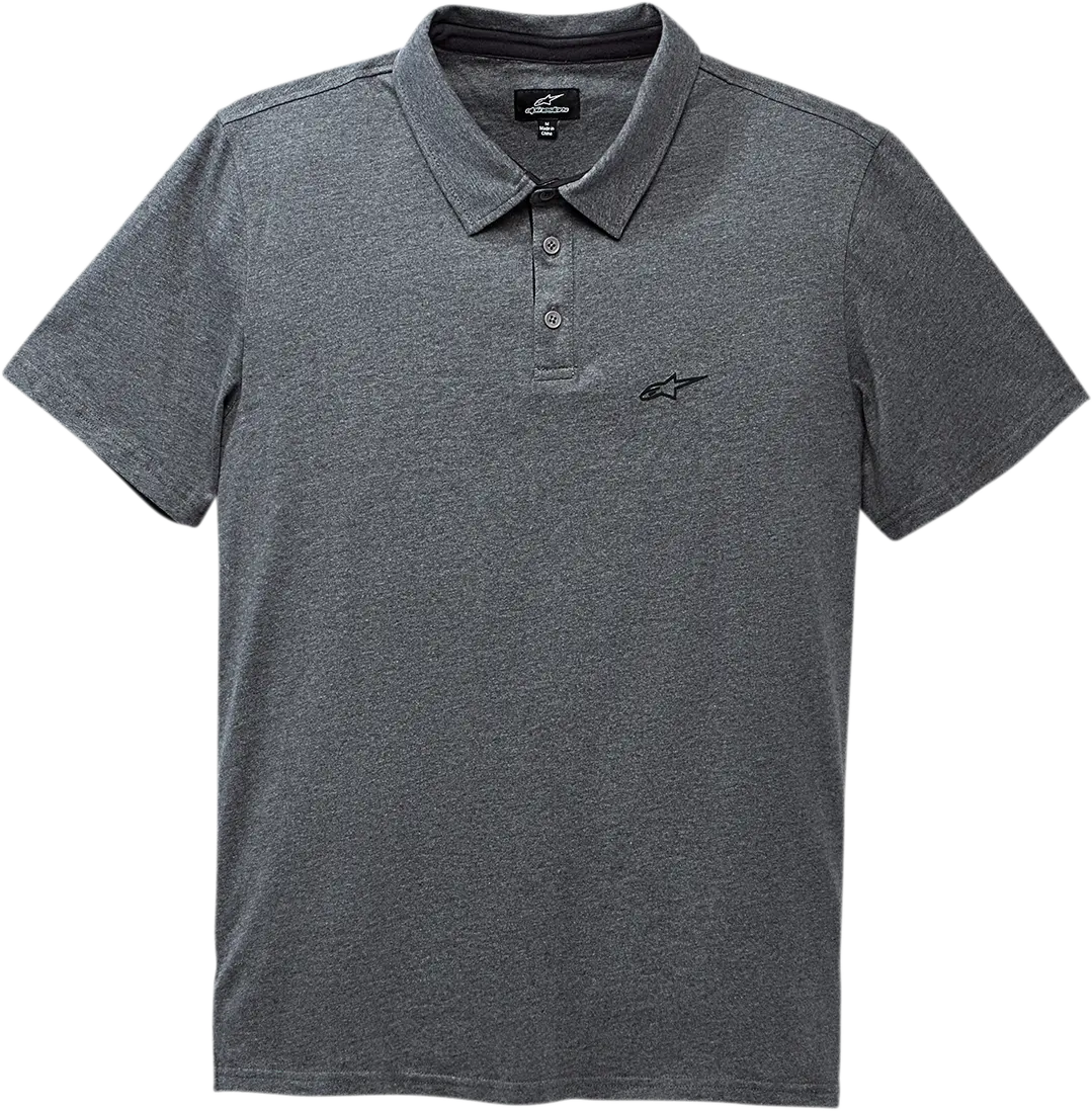 Alpinestars Eternal Polo Shirt - Heather Charcoal - Large 101841004191Bl 1