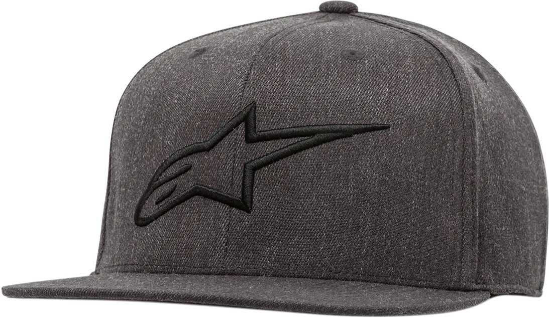 Alpinestars Ageless Flat-Bill Cap – Charcoal/Black, Small/Medium (Model 1035810151910Sm) 1