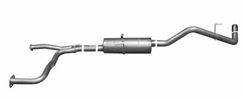 Gibson Cat-Back Exhaust System – Stainless Steel, Single Exit, Fits 2007–2009 Nissan Frontier Le 4.0L 1