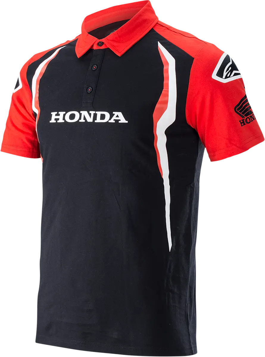 Alpinestars Honda Polo Riding Shirt — Size Xl (Model 1H20-41220-Xl) 1