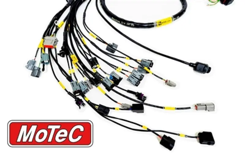Rywire Honda K-Series Engine Wiring Harness For Motec M130 Ecu – Obd2-Compatible With Ev14 Injectors, Aem Iat/Map Sensors (Adapter Required) 1